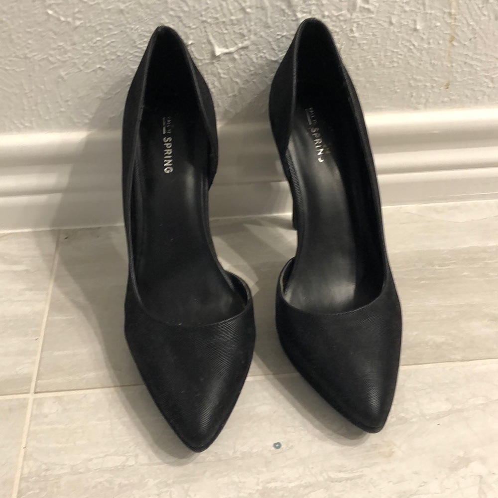 Call It Spring  black heel size 9